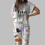 Friends Casual Pajama Set For Women