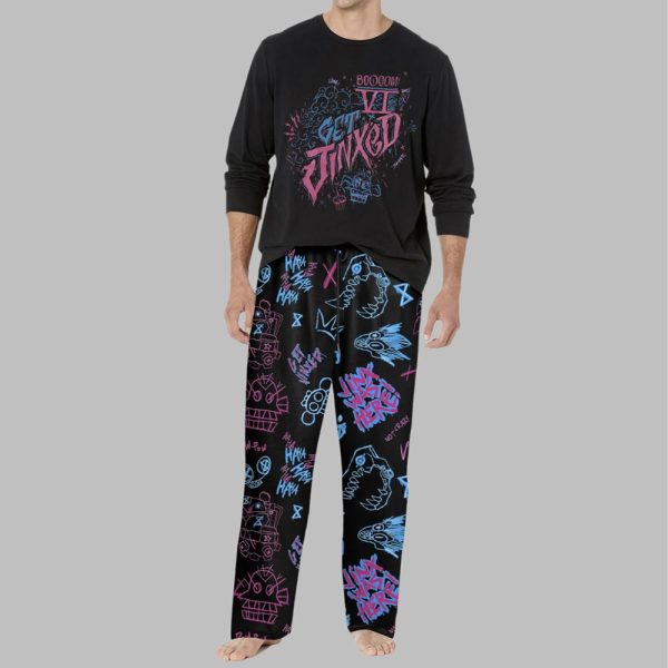 Graffiti Arcane Casual Pajama Set For Men 1