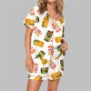 Hawaiian Drinks Pajama Set For Women 1