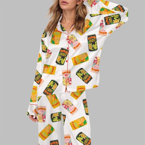 Hawaiian Drinks Pajama Set For Women 2