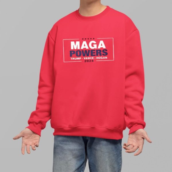 Hulk Hogan Maga Powers Trump Vance Hogan Shirt 3