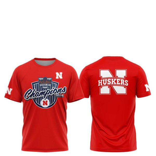 Huskers 2024 Pinstripe Bowl Champions Shirt 1