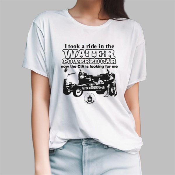 I Took A Ride In The Water Powered Car Shirt 13 5