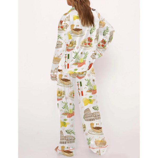 In Love With Italy Pajama Set For Women 3