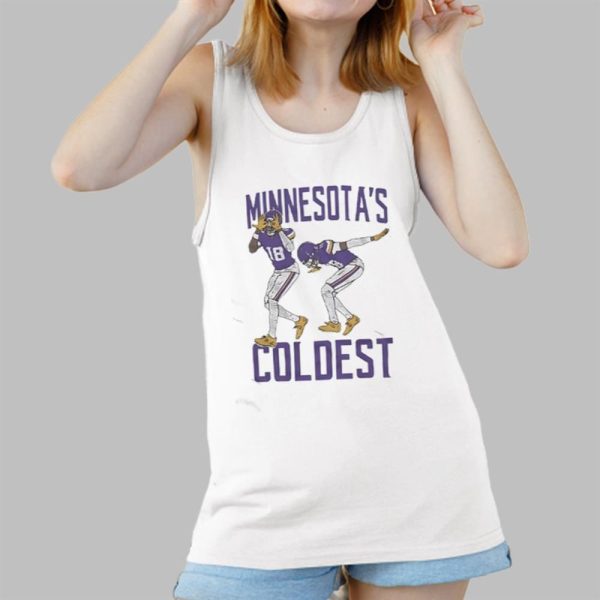 Justin Jefferson Minnesota's Coldest Shirt 13 13