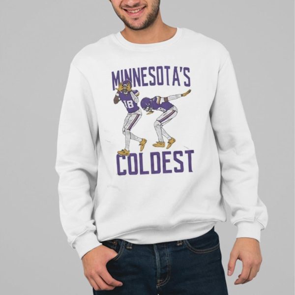 Justin Jefferson Minnesota's Coldest Shirt 13 80