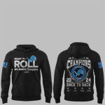 Ready To Roll NFC North Champions Lions Back To Back Hoodie
