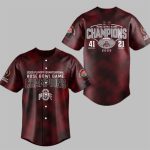 Ohio 2025 Playoff Quarterfinal Rose Bowl Game Champhions Jersey