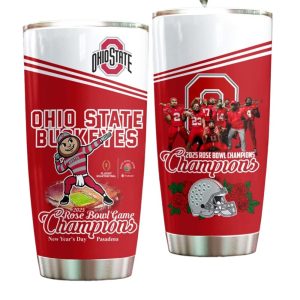 Ohio State 2025 Rose Bowl Champion Tumbler 1