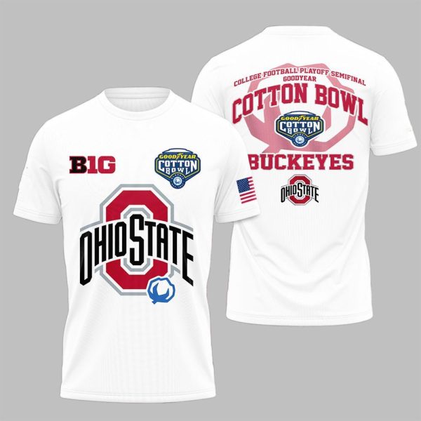 Ohio State College Football Playoff Semifinal Goodyear Cotton Bowl Buckeyes Shirt 1