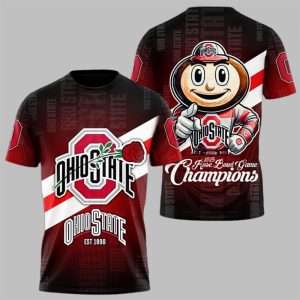 Ohio State EST 1890 2025 Rose Bowl Game Champions Shirt 1