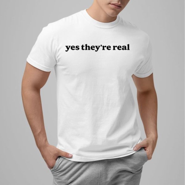 Paige Spiranac Yes Theyre Real Shirt 1