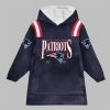 Patriots Brady 12 Fotball Unisex Blanket Hoodie 1