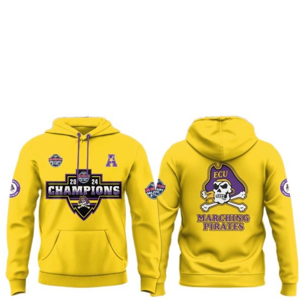 Pirates Football Military Bowl Celebration 2024 Hoodie 1