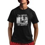 Rage Against The Machine Cybertruck Explodes Outside Trump Shirt