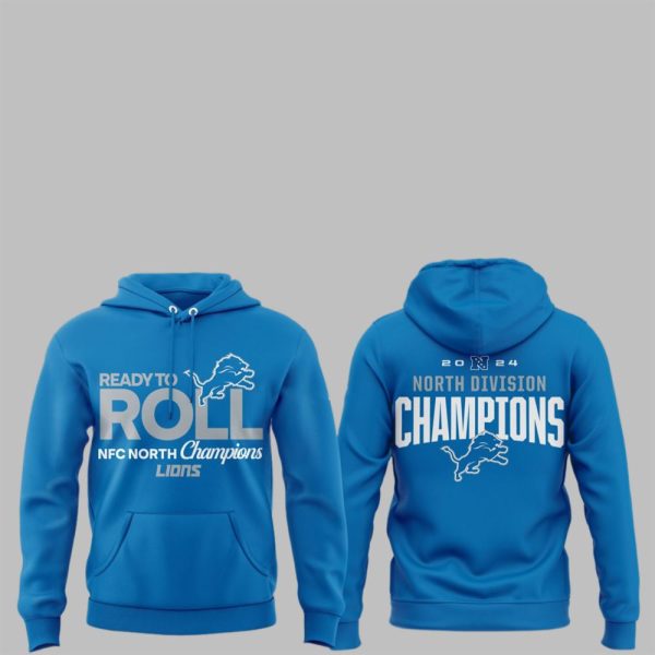 Ready Roll NFC North Champions Lions 2024 North Division Champions shirt 2