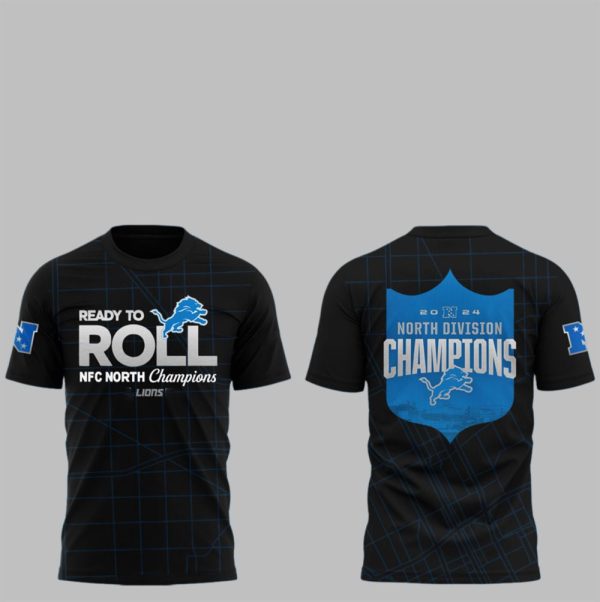 Ready To Roll NFC North Champions Lions Shirt 1