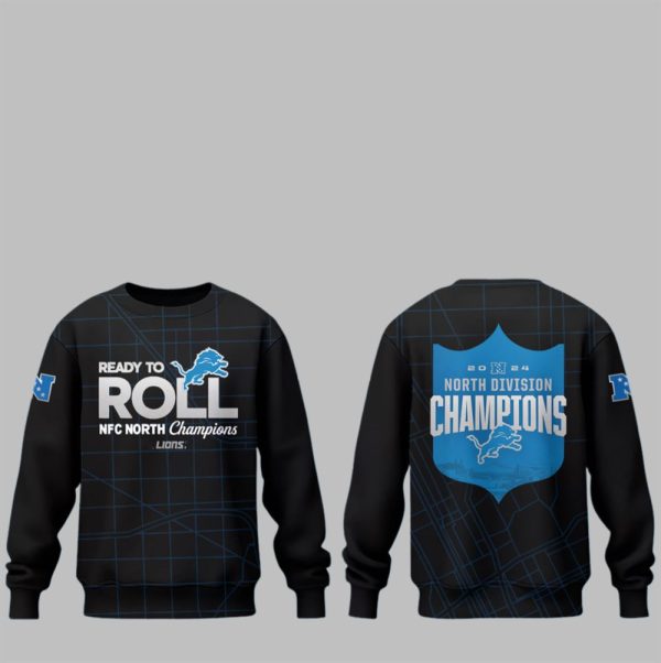 Ready To Roll NFC North Champions Lions Shirt 2