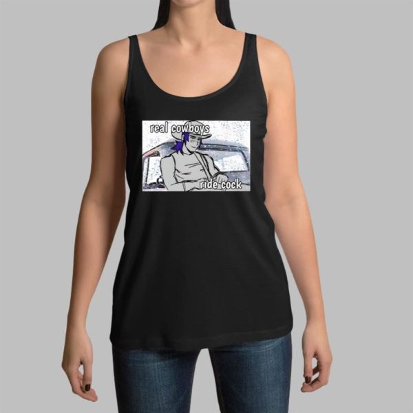 Real Cowboys Ride Cock T Shirt 5