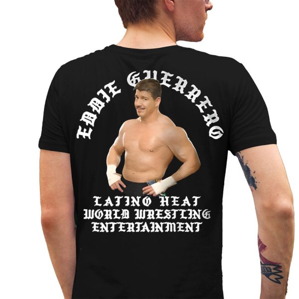 Rey Mysterio Eddie Guerrero Latino Heat World Wrestling Entertainment Shirt 1