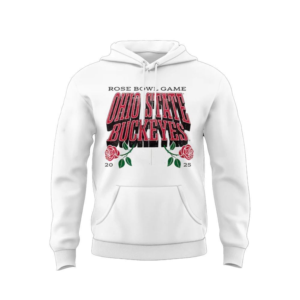 2025 Rose Bowl Game Sticker 2-Pack – Oregon Ducks Vs Ohio State Buckeyes NCAA Playoffs Decal