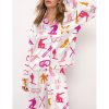 Snowboarding Pajama Set For Women 2