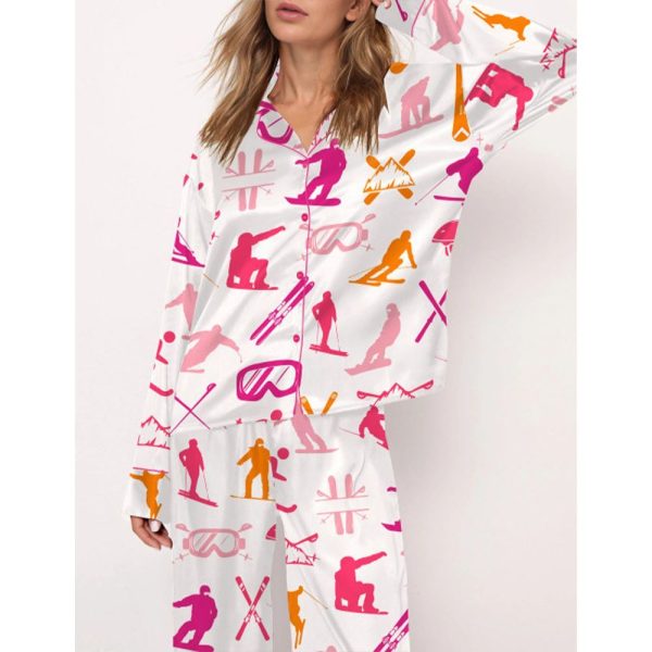 Snowboarding Pajama Set For Women 2