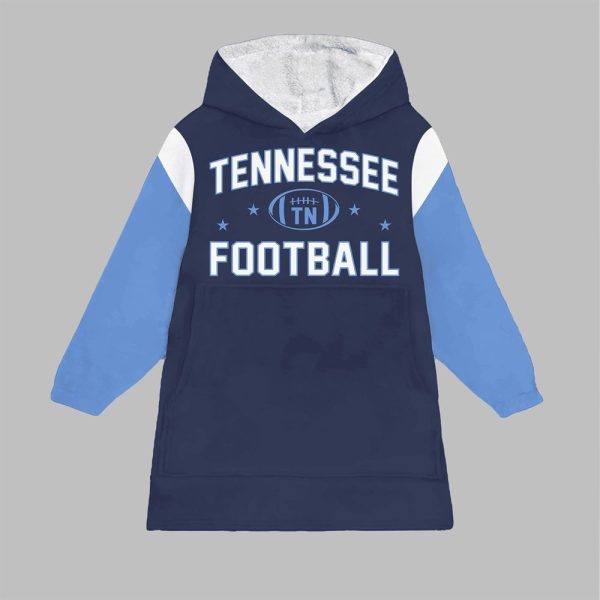 Tennessee Football Blanket Hoodie 1