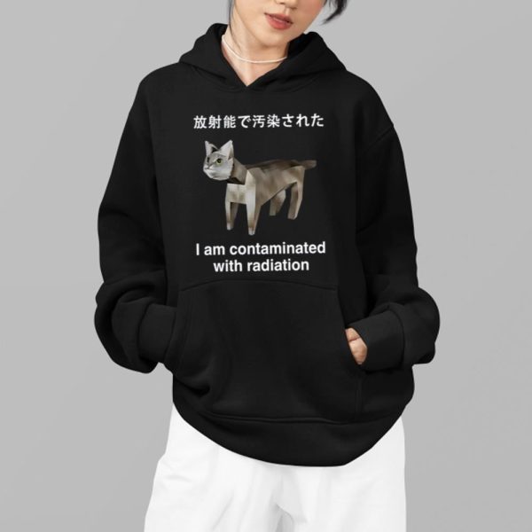 Tokyo Tiger Cat Contaminated I Am Contaminated With Radiation Shirt 14 8