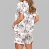 Travel To France Pajama Set For Women 2