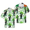 Trump Funny Dancing Irish Flag Hawaiian Shirt