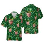 Trump St Patrick's Day Hawaiian Shirt Funny