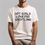 Vanessa Hudgens Wearing Hot Girls Love Pro Wrestling Shirt