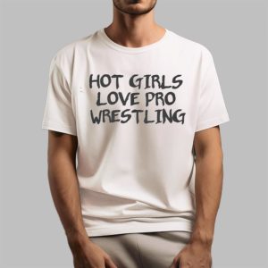 Vanessa Hudgens Wearing Hot Girls Love Pro Wrestling Shirt 1