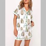 Virgin Mary Our Lady of Guadalupe Watercolor Painting Pajama Set