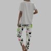 Wicked Print Casual Pajama Set For Women 2