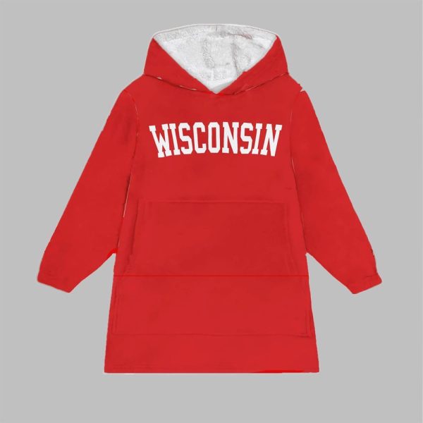 Wisconsin Blanket Hoodie 1