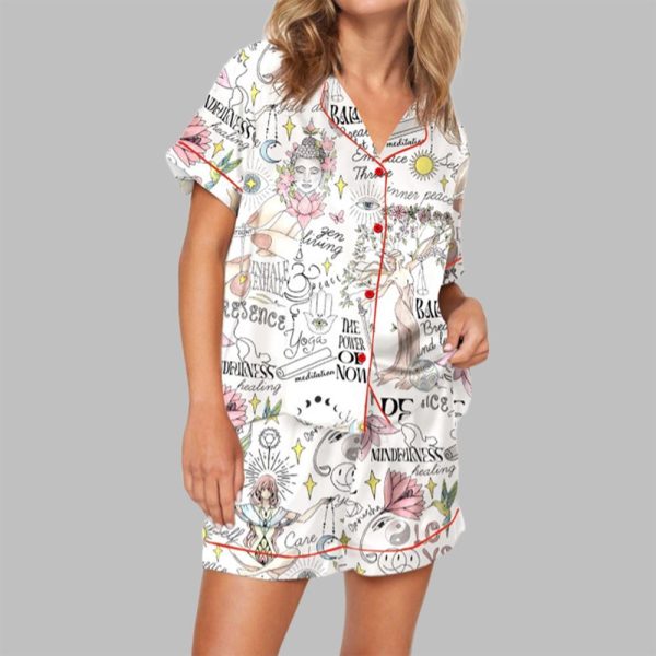 Yoga Meditation Pajama Set For Women 1